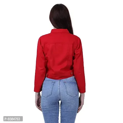 Women Jacket (Red, XL)-thumb3