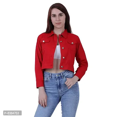 Women Jacket (Red, XL)