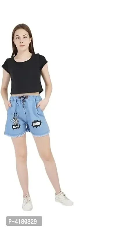 Women Solid Color Denim Shorts 2023 Summer Zipper Female High Waist Casual  Jeans with Pockets - AliExpress