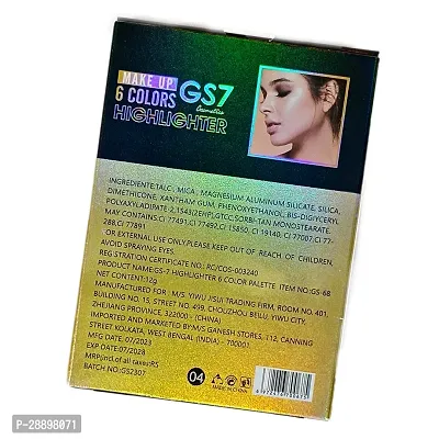 GS7 Makeup Highlighter 6 Colors-thumb3