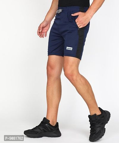 Classic Polyester Solid Sports Shorts for Men, Pack of 2-thumb5