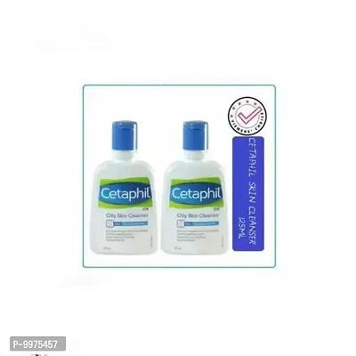Cetaphil Oily Skin Cleanser , Daily Face Wash for Oily, Acne prone Skin , Gentle Foaming, 125ml Combo Pack