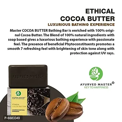 indie-gredients Coco Butter Bath Soap for Summer, Removes Acne, Dark Spots and Pigmentation On Oily And Dry Skin For Men and Women [SLS and Paraben FREE][pack of 2]-thumb3