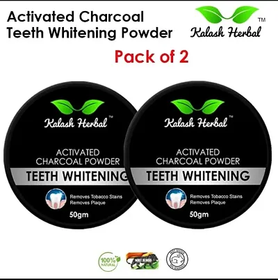 Kalash Herbal Charcol Tooth Powder PACK - 2