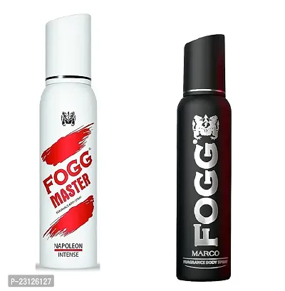 MASTER RED AND MACRO BLACK  DEODRANTS PACK OF 2
