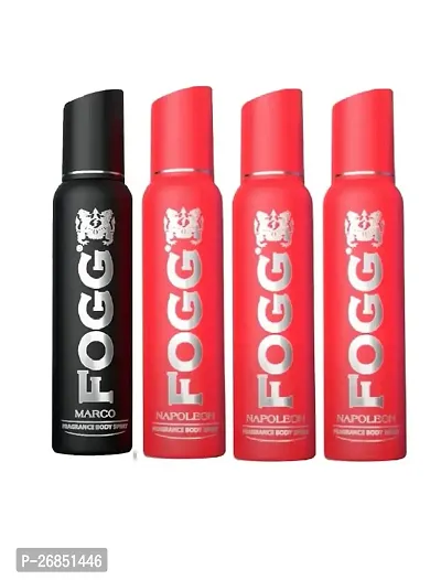 Fogg Macro Black And Red Pack of 4