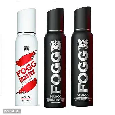 Fogg Master Red  and Macro Black Long lasting Perfume
