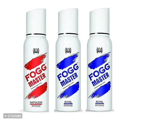Fogg Master Red and Master Blue  Long Lasting Perfume Pack Of 3-thumb0