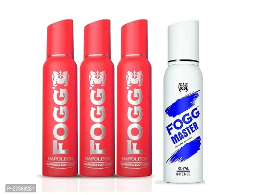 Fogg Master Royal Blue and Macro Red Long Lasting perfunme