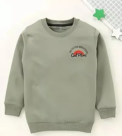 Multicoloured Cotton Blend Sweatshirt For Boys