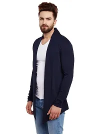 TRIKSH International || Premium Men's Cotton Open Shrug | Full Sleeve Cotton Open Long Cardigan for Men | Best for Casual Wear,Plain Shrug-thumb1