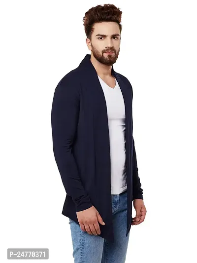 TRIKSH International || Premium Men's Cotton Open Shrug | Full Sleeve Cotton Open Long Cardigan for Men | Best for Casual Wear,Plain Shrug-thumb5