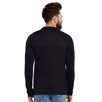 TRIKSH International Premium Men's Cotton Open Shrug | Full Sleeve Cotton Open Long Cardigan for Men | Best for Casual Wear,Plain Shrug (M, Black)-thumb4