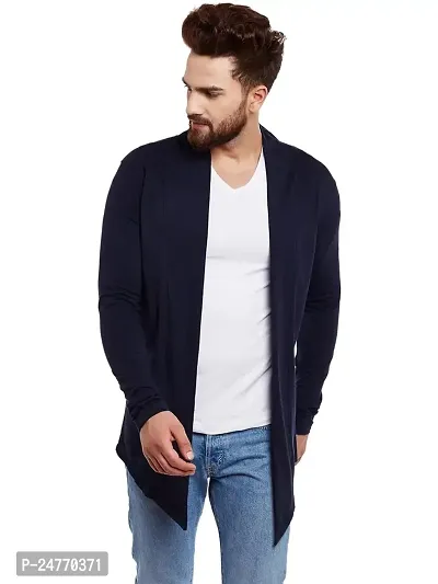 TRIKSH International || Premium Men's Cotton Open Shrug | Full Sleeve Cotton Open Long Cardigan for Men | Best for Casual Wear,Plain Shrug-thumb0