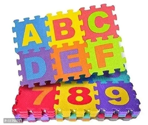 Fancy Rubber Unique Puzzle Mat For Kids-thumb0