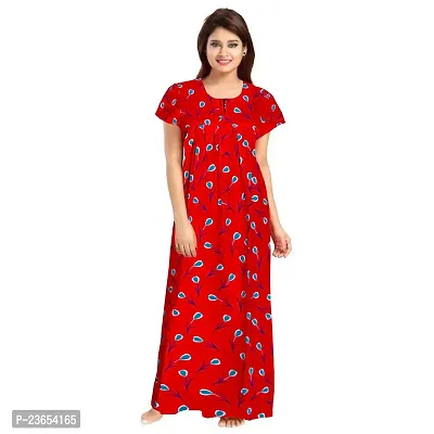 Elegant Cotton Printed Nighty For Women- Pack Of 2-thumb4