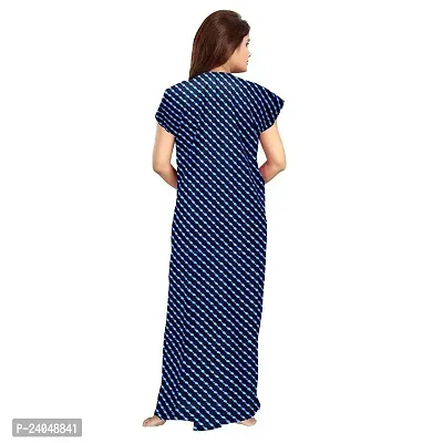 PMK FASHION 100% Cotton Kaftan for Women || Long Length Printed Nighty/Kaftan/Maxi/Night Gown/Night Dress/Nightwear Inner  Sleepwear for Women's (Combo Pack of 2)-thumb5