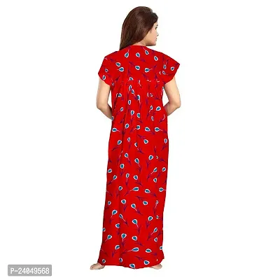 PMK FASHION 100% Cotton Kaftan for Women || Long Length Printed Nighty/Kaftan/Maxi/Night Gown/Night Dress/Nightwear Inner  Sleepwear for Women's (Combo Pack of 2)-thumb5