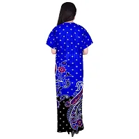 PMK FASHION 100% Cotton Kaftan || Long Length Printed Nighty/Kaftan/Maxi/Night Gown/Night Dress/Nightwear Inner  Sleepwear for Women's (Combo Pack of 2)-thumb4