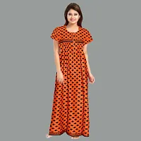 Elegant Cotton Printed Nighty For Women- Pack Of 2-thumb3