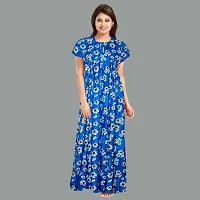 Elegant Cotton Printed Nighty For Women- Pack Of 2-thumb3