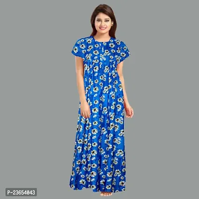 Elegant Cotton Printed Nighty For Women- Pack Of 2-thumb4