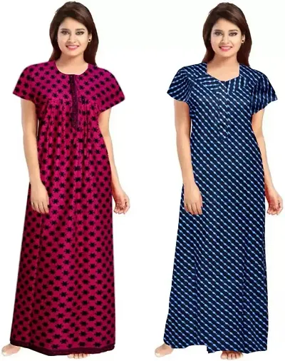 Best Selling Cotton Nightdress Women's Nightwear 
