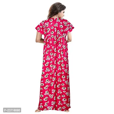 Stylish Multicoloured Cotton Printed Nighty For Women Pack Of 2-thumb5