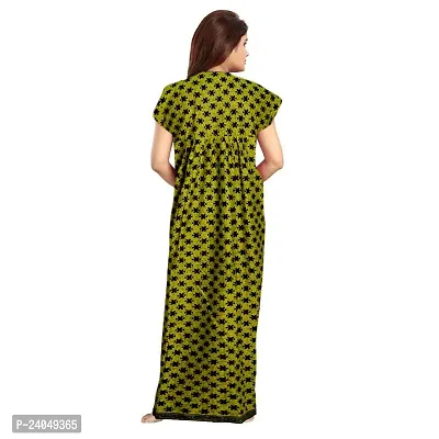 PMK FASHION 100% Cotton Kaftan for Women || Long Length Printed Nighty/Kaftan/Maxi/Night Gown/Night Dress/Nightwear Inner  Sleepwear for Women's (Combo Pack of 2)-thumb3