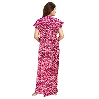 Stylish Multicoloured Cotton Printed Nighty For Women Pack Of 2-thumb4