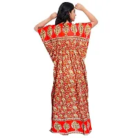 PMK FASHION 100% Cotton Kaftan for Women || Long Length Printed Nighty/Kaftan/Maxi/Night Gown/Night Dress/Nightwear Inner  Sleepwear for Women's (Combo Pack of 2)-thumb4