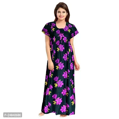 PMK FASHION 100% Cotton Nighty for Women || Long Length Printed Nighty/Maxi/Night Gown/Night Dress/Nightwear Inner  Sleepwear for Women's (Combo Pack of 2)-thumb4