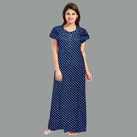 Elegant Cotton Printed Nighty For Women- Pack Of 2-thumb3