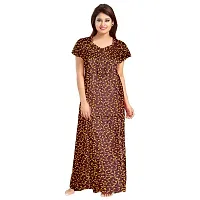 PMK FASHION 100% Cotton Kaftan || Long Length Printed Nighty/Kaftan/Maxi/Night Gown/Night Dress/Nightwear Inner  Sleepwear for Women's (Combo Pack of 2)-thumb3