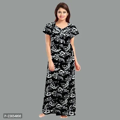 Elegant Cotton Printed Nighty For Women- Pack Of 2-thumb4