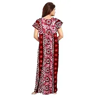 Stylish Multicoloured Cotton Printed Nighty For Women Pack Of 2-thumb4