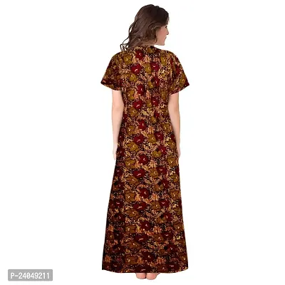 PMK FASHION 100% Cotton Kaftan for Women || Long Length Printed Nighty/Kaftan/Maxi/Night Gown/Night Dress/Nightwear Inner  Sleepwear for Women's (Combo Pack of 2)-thumb3