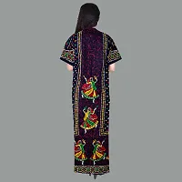 Elegant Cotton Printed Nighty For Women- Pack Of 2-thumb2