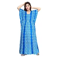 PMK FASHION 100% Cotton Kaftan for Women || Long Length Printed Nighty/Kaftan/Maxi/Night Gown/Night Dress/Nightwear Inner  Sleepwear for Women's (Combo Pack of 2)-thumb3