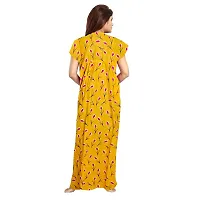 PMK FASHION 100% Cotton Kaftan for Women || Long Length Printed Nighty/Kaftan/Maxi/Night Gown/Night Dress/Nightwear Inner  Sleepwear for Women's (Combo Pack of 2)-thumb4