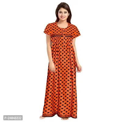 PMK FASHION 100% Cotton Kaftan for Women || Long Length Printed Nighty/Kaftan/Maxi/Night Gown/Night Dress/Nightwear Inner  Sleepwear for Women Combo Pack of 2-thumb4