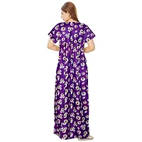 Stylish Multicoloured Cotton Printed Nighty For Women Pack Of 2-thumb3