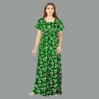 Elegant Cotton Printed Nighty For Women- Pack Of 2-thumb3