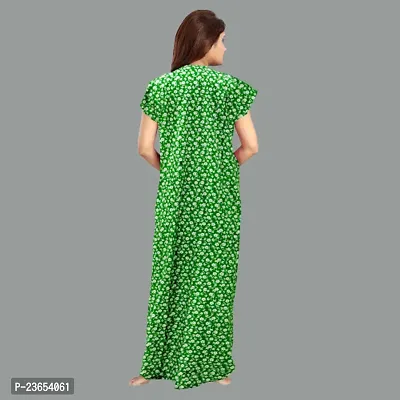 Elegant Cotton Printed Nighty For Women- Pack Of 2-thumb3