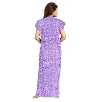 PMK FASHION 100% Cotton Kaftan for Women || Long Length Printed Nighty/Kaftan/Maxi/Night Gown/Nightwear Inner  Sleepwear for Women's (Combo Pack of 2)-thumb2