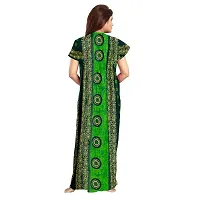 PMK FASHION 100% Cotton Nighty for Women || Long Length Printed Nighty/Maxi/Night Gown/Night Dress/Nightwear Inner  Sleepwear for Women's (Combo Pack of 2)-thumb4