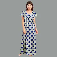 Elegant Cotton Printed Nighty For Women- Pack Of 2-thumb3