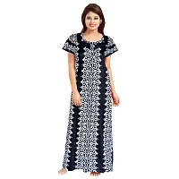 PMK FASHION 100% Cotton Kaftan for Women || Long Length Printed Nighty/Kaftan/Maxi/Night Gown/Night Dress/Nightwear Inner Sleepwear for Women's (Combo Pack of 2)-thumb3