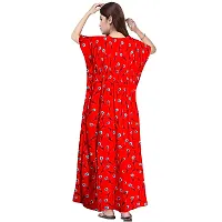 PMK FASHION 100% Cotton Kaftan for Women || Long Length Printed Nighty/Kaftan/Maxi/Night Gown/Night Dress/Nightwear Inner  Sleepwear for Women's (Combo Pack of 2)-thumb4