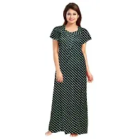 PMK FASHION Women 100% Cotton Nighty for Women ||..|| Long Length Printed Nighty/Maxi/Night Gown/Night Dress/Nightwear Inner  Sleepwear for Women's (Combo Pack of 2)-thumb1